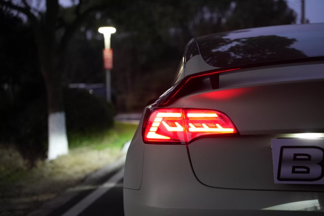 Luxury Sports Luxury Sports Model Star Type Taillight For Tesla Model 3 Model Y -PP SR