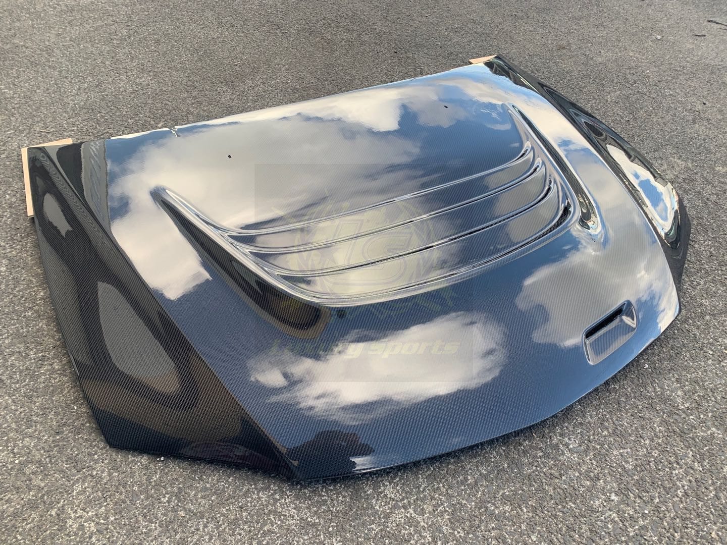 Luxury Sports Luxury Sports Monster Sport Style Carbon Bonnet For Mitsubishi EVO 7-9 SR