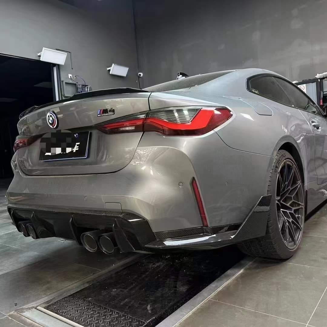 Luxury Sports Luxury Sports MP Style Carbon Rear Diffuser For BMW G80 G82 M3 M4 -PP SR