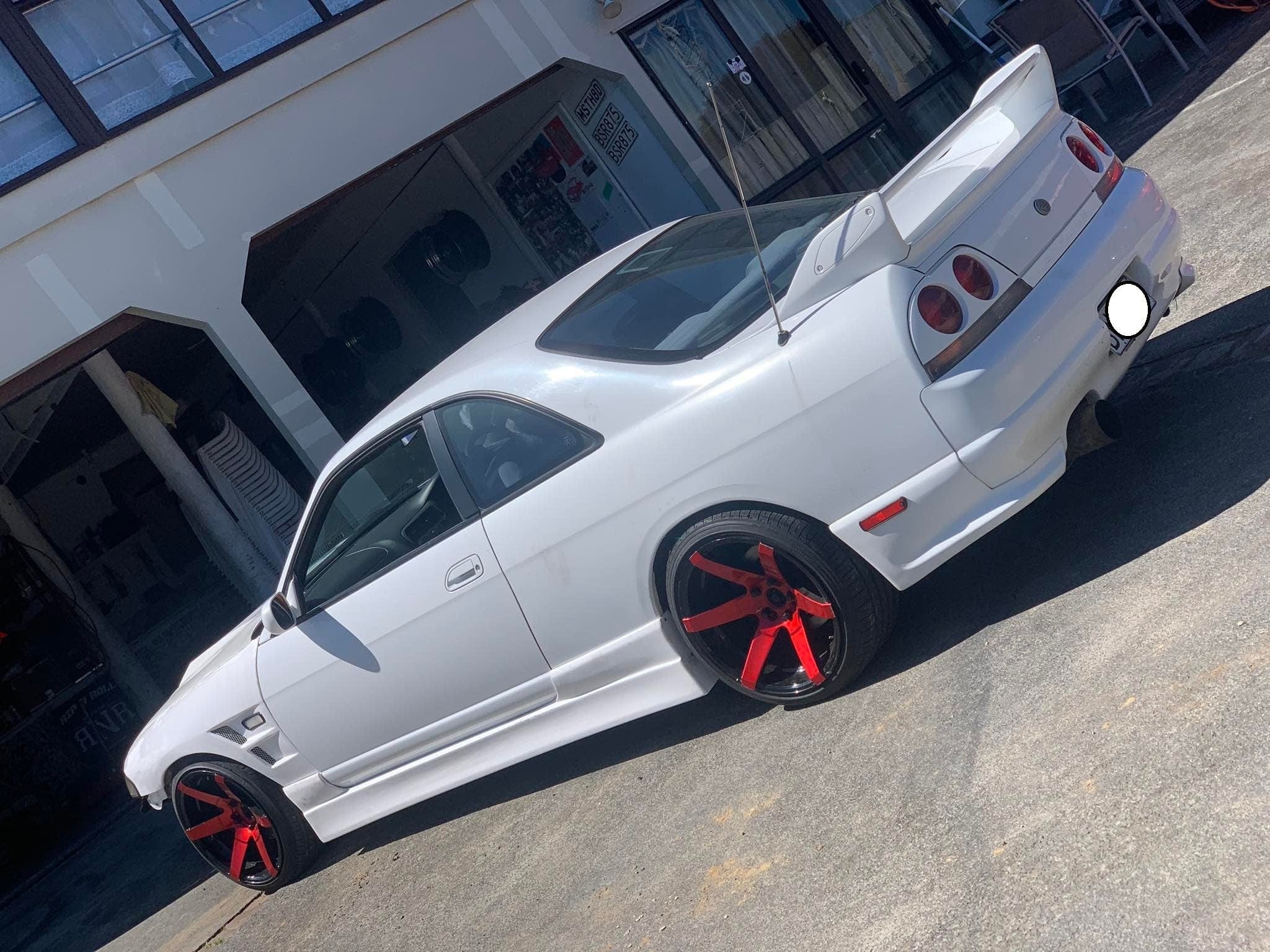 Luxury Sports Luxury Sports Msports Style Side Skirts For Nissan Skyline R33 2DR SR