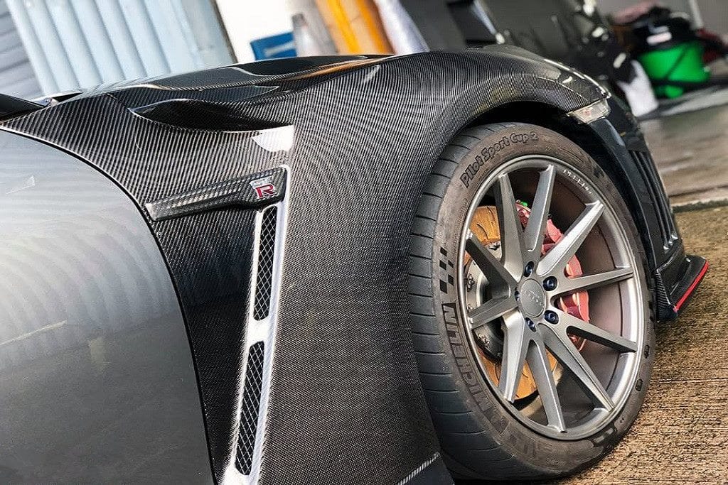 Luxury Sports Luxury Sports Nismo N Attack Style Front Fender For Nissan Skyline R35 GTR -PP SR