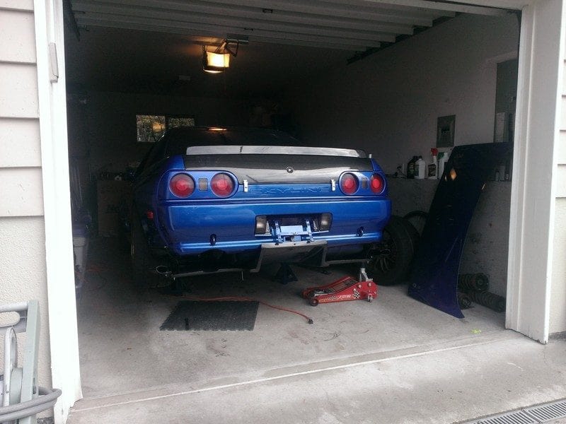 Luxury Sports Luxury Sports Nismo Style Carbon Boot Spoiler For Nissan Skyline R32 2DR SR