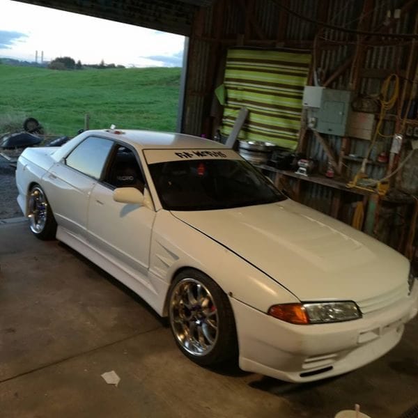 Luxury Sports Luxury Sports Nismo Style Fiberglass Bonnet For Nissan Skyline R32 SR