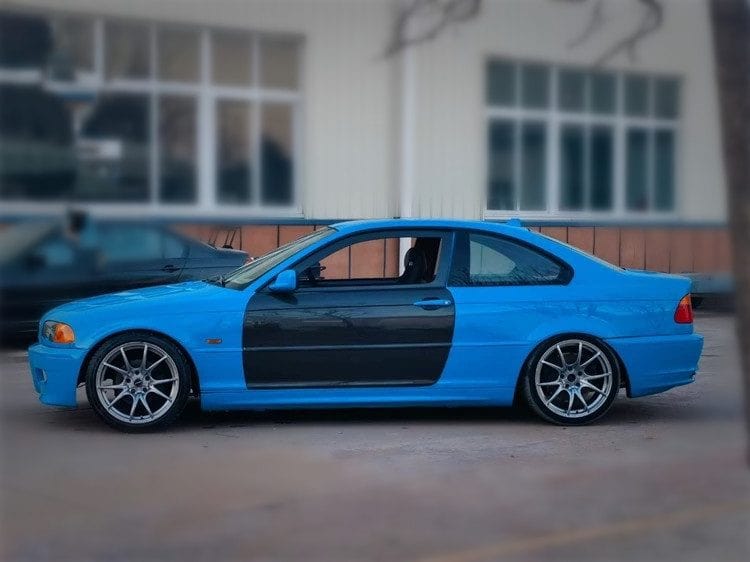 Luxury Sports Luxury Sports OEM Factory Double Side Carbon Door For BMW E46 M3 -PP SR