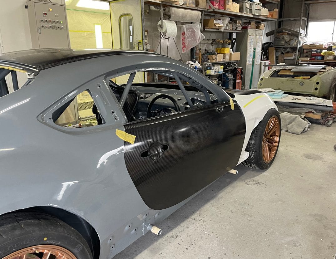 Luxury Sports Luxury Sports OEM Factory Style Double Side Carbon Door For Toyota GR86 -PP SR