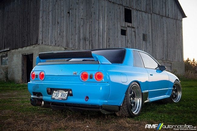 Luxury Sports Pay Total Price Now SR Rear Spoiler Gurney Flap For R32 GTR Carbon -PP SR