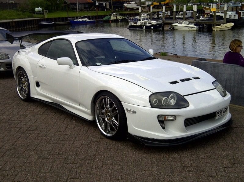 Luxury Sports SR Ridox Style Front Bumper With Diffuser For Toyota Supra SR