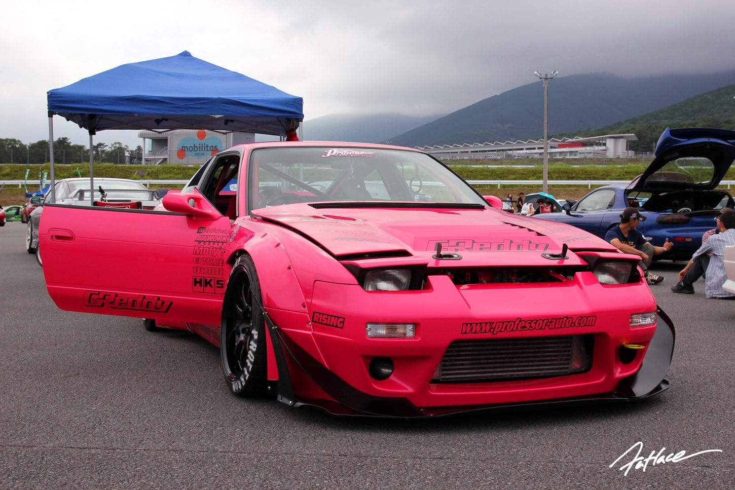 Luxury Sports SR Rocket Bunny Style Front Bumper For Nissan Silvia 180sx SR