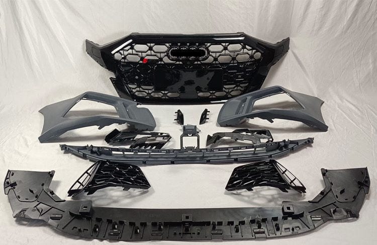Luxury Sports SR RS3 Conversion Front Bumper With Grill Audi A3/S3 8Y 21-24 -PP SR