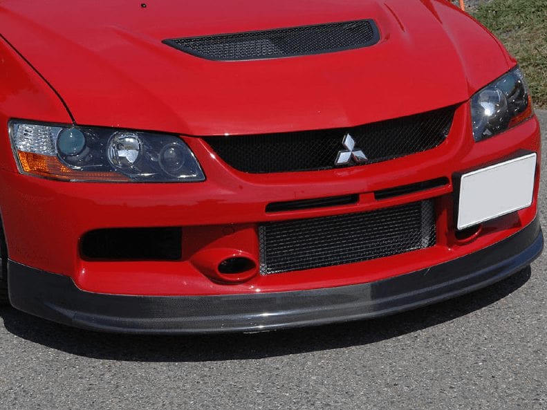 Luxury Sports Luxury Sports S2 Auto Design Type D Style Front Lip For Mitsubishi EVO 9 SR
