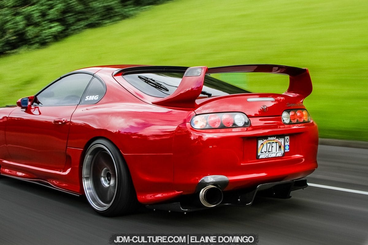 Top Secret Rear Diffuser SR Top Secret Style Rear Diffuser For Toyota Supra