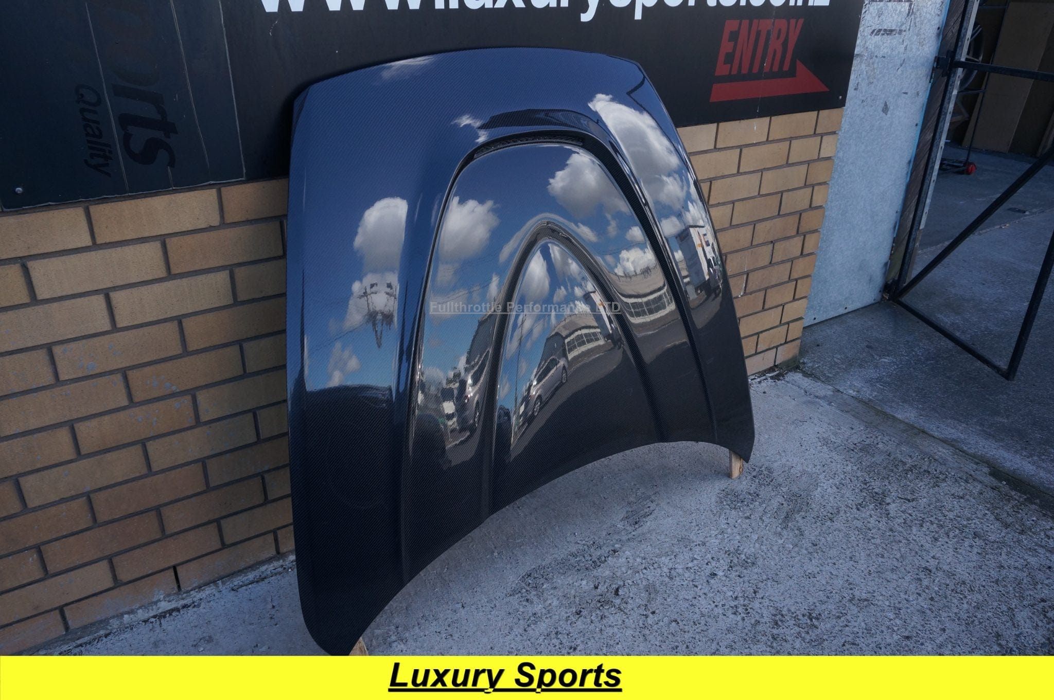 Luxury Sports SR Type 2 Style Carbon Bonnet For Mazda RX8 -PP SR