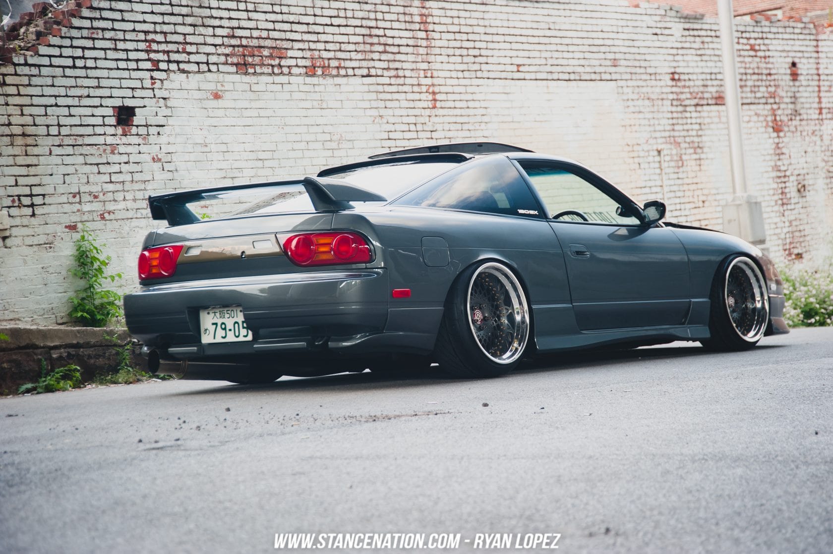 Luxury Sports Luxury Sports Type X Style Rear Spoiler For Nissan Silvia 180sx SR