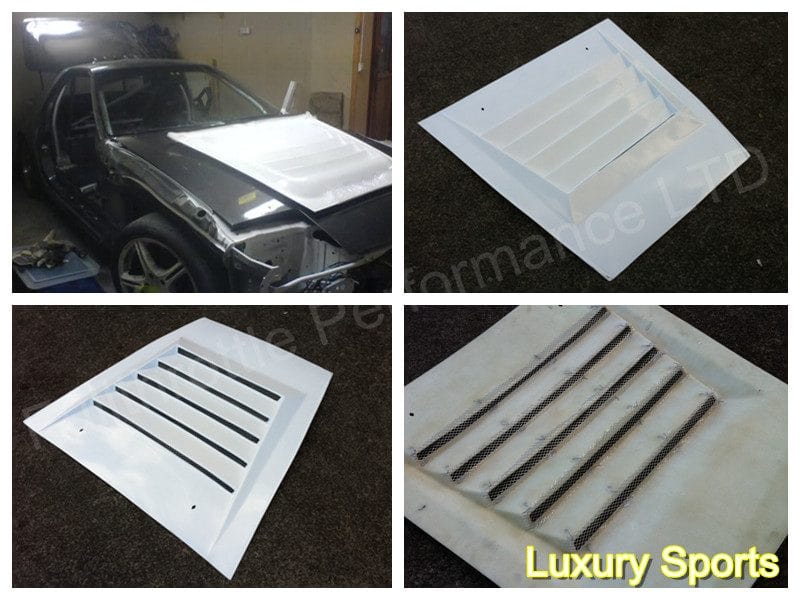 Luxury Sports Luxury Sports Universal 5 Vented Bonnet Scoop SR
