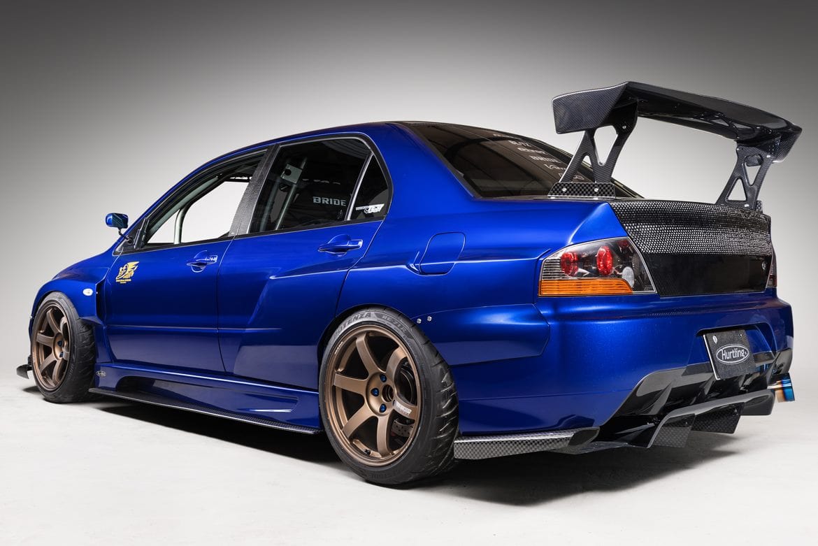 Luxury Sports Luxury Sports Vairs Hurtling Style Wide Guards For Mitsubishi EVO 7-9 -PP SR