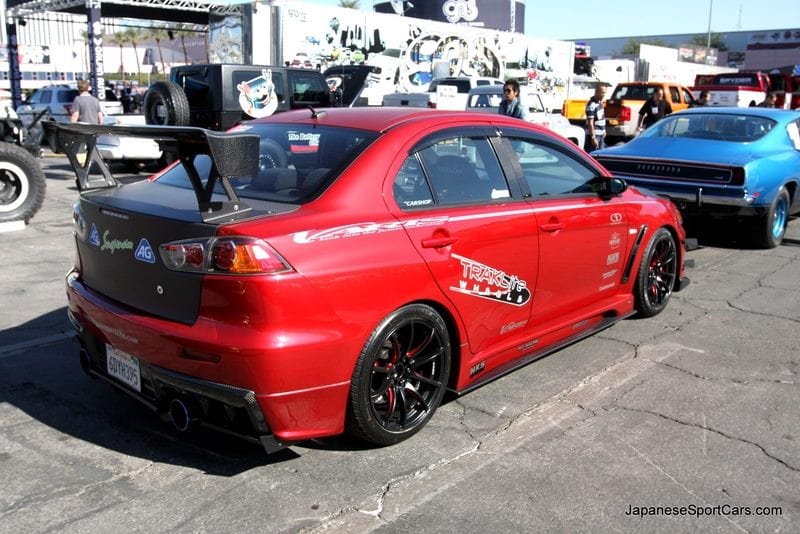 Luxury Sports Luxury Sports Varis Euro Edition Carbon Rear Spoiler For Mitsubishi EVO X SR