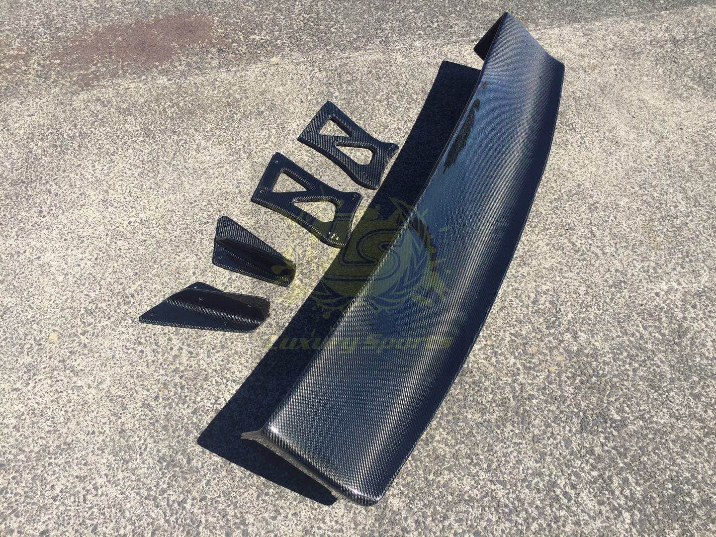 Luxury Sports Luxury Sports Varis Euro Edition Carbon Rear Spoiler For Mitsubishi EVO X SR
