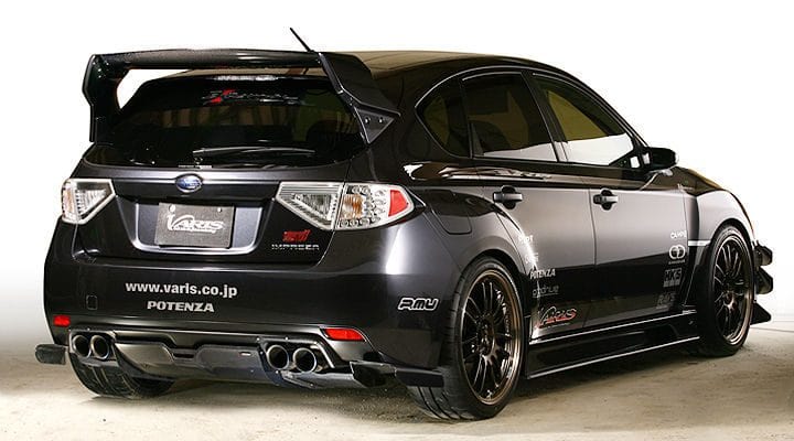 Luxury Sports SR Varis Extermor Style Side Skirts With Lip For Subaru V11 GRB GVB SR