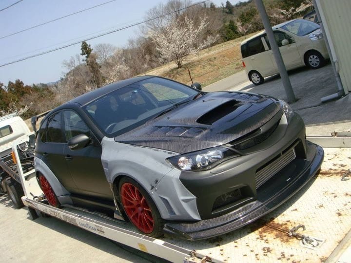 Luxury Sports Luxury Sports Varis Style Carbon Bonnet For Subaru Impreza V11 GRB GVB SR