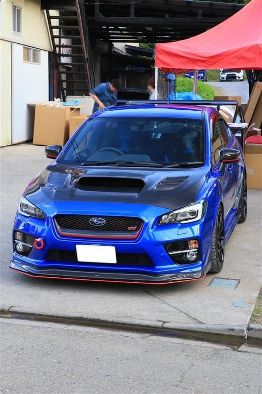 Luxury Sports Luxury Sports Varis Style Carbon Bonnet For Subaru V11 VAB VAG -PP SR