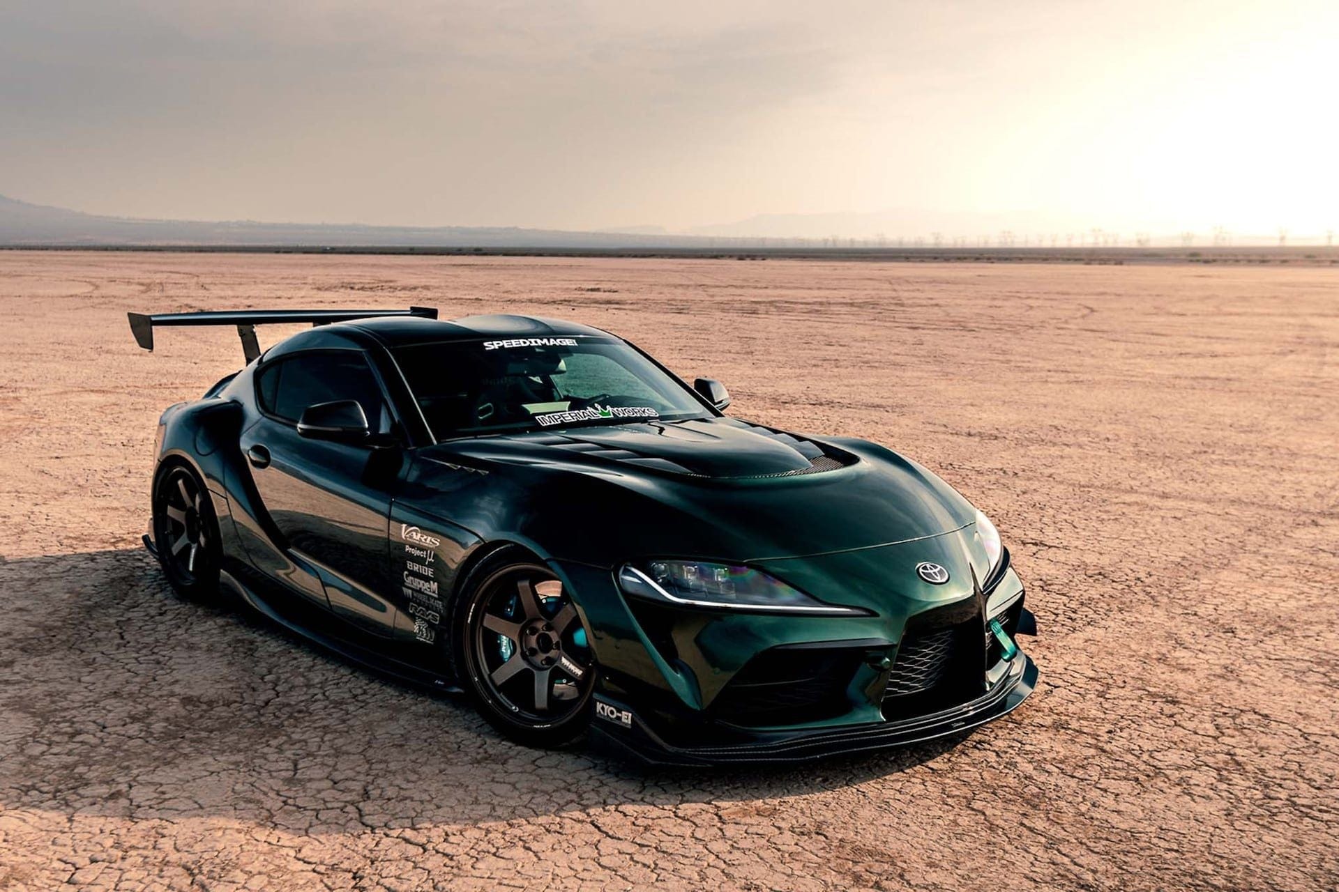 Luxury Sports Luxury Sports Varis Style Carbon Bonnet For Toyota Supra A90 -PP SR