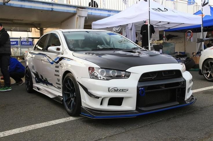 Luxury Sports Luxury Sports Varis Ultimate Version 2 wide bodykit for Mitsubishi EVO X-PP SR