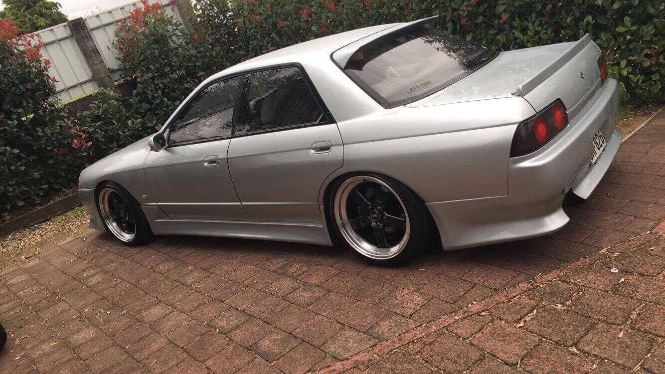 Luxury Sports Luxury Sports Vertex Style Rear Bumper For Nissan Skyline R32 4DR SR