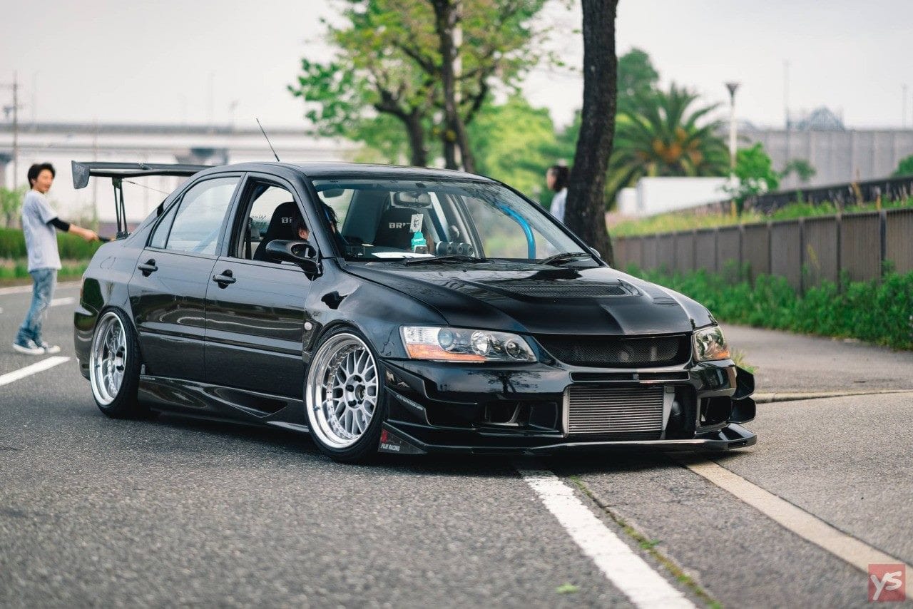 Luxury Sports Luxury Sports Voltex Cyber Street Front Bumper Mitsubishi EVO 7-9 SR