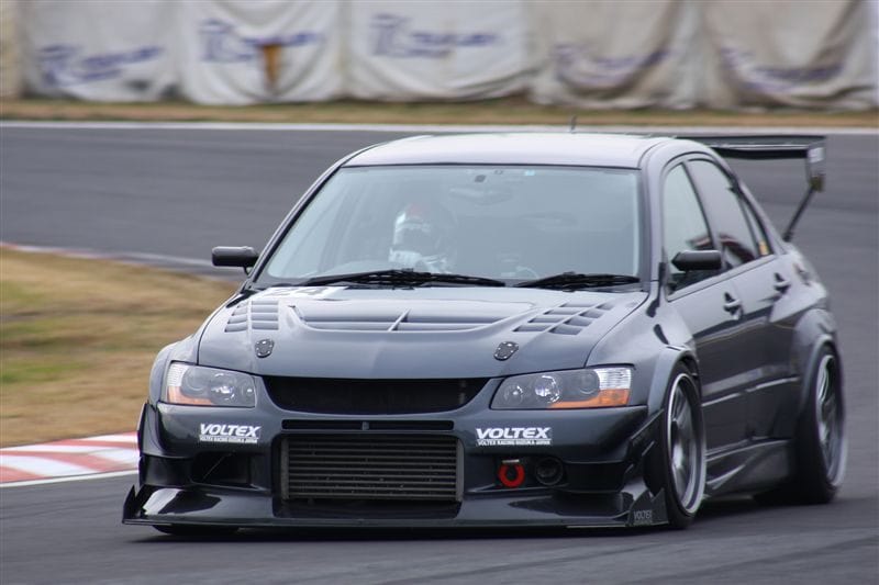 Luxury Sports Luxury Sports Voltex Cyber Style Wide Bodykit For EVO 7-9 -PP SR