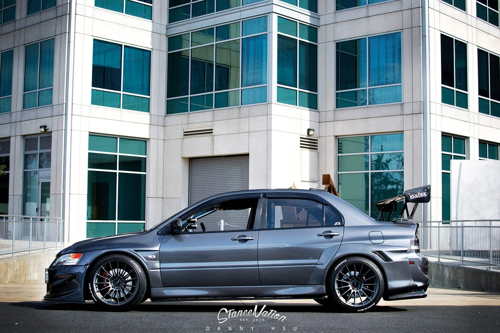 Luxury Sports Luxury Sports Voltex Style Rear Fender For Mitsubishi EVO 7-9 -PP SR