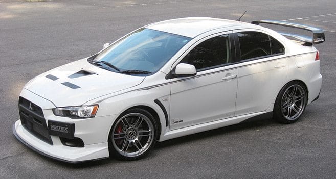 Luxury Sports Luxury Sports Voltex Type 9 Style Rear Spoiler For EVO X Carbon SR