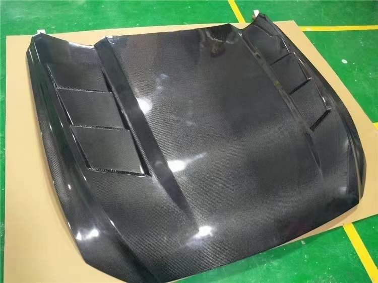 Luxury Sports Pay 50% Deposit Upfront. Remaining 50% On Arrival Luxury Sports AC Style Carbon Bonnet For Ford Mustang 15-17 -PP SR