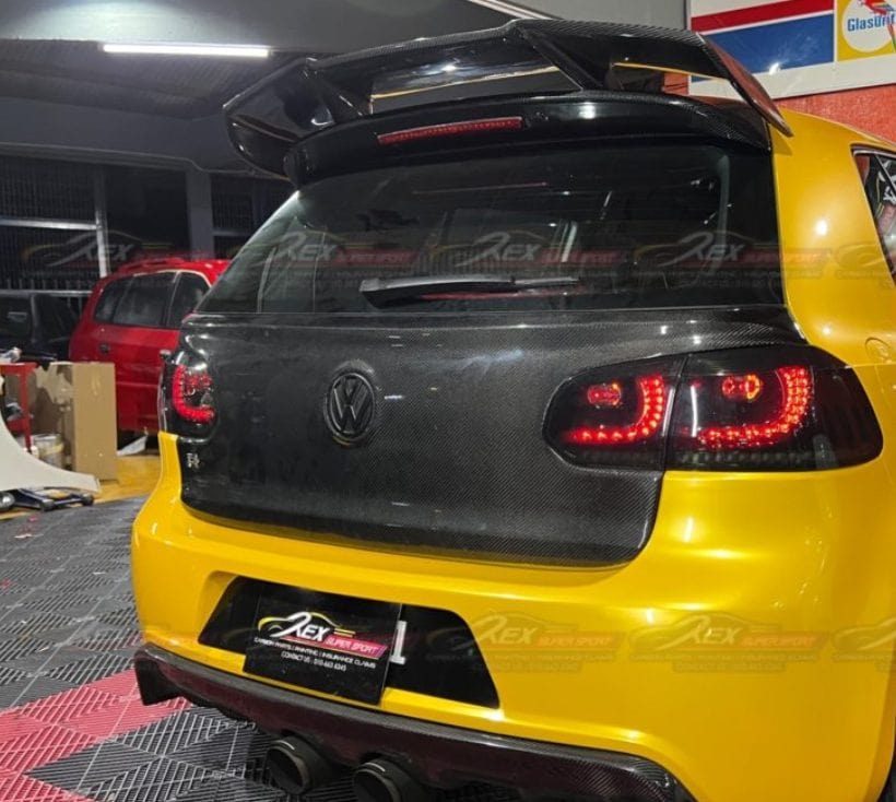 Luxury Sports Pay 50% Deposit Upfront. Remaining 50% On Arrival SR OEM Factory Style Carbon Boot Lid For VW Golf MK6 -PP SR