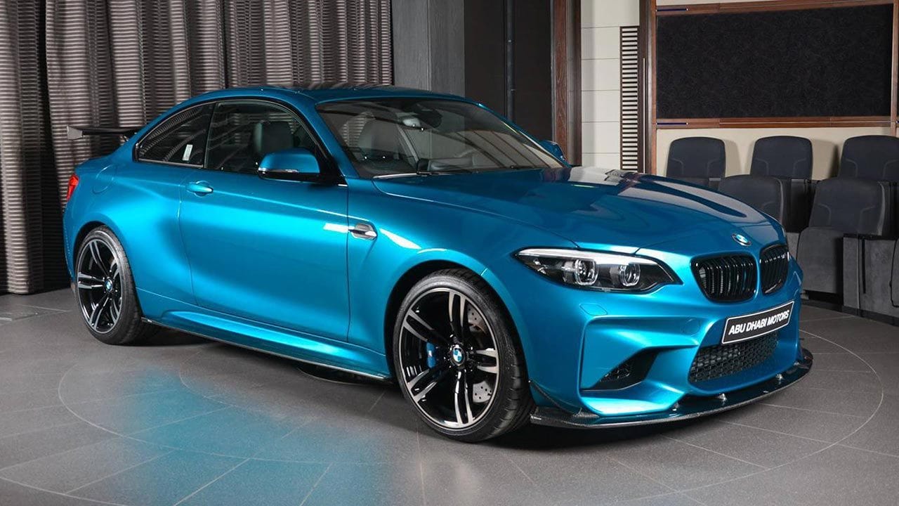 Luxury Sports Pay Total Price Now Luxury Sports 3D Style Carbon Front Lip For BMW F87 M2 -PP SR