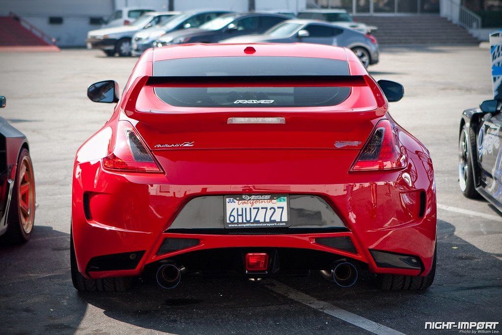 Luxury Sports Pay Total Price Now Luxury Sports Amuse Style Rear Spoiler For Nissan 370z -PP SR