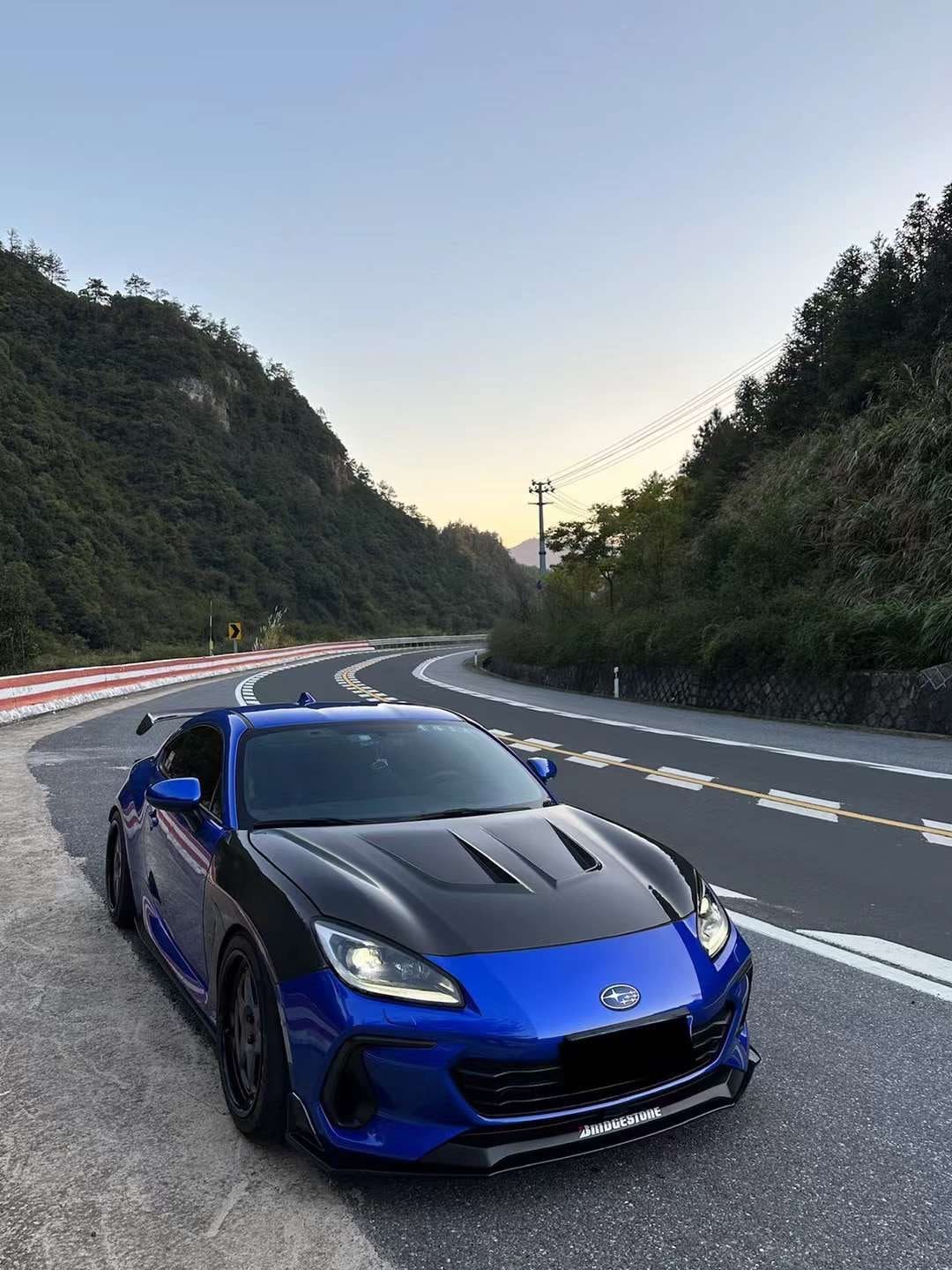 Luxury Sports Pay Total Price Now Luxury Sports Artisan Style Carbon Bonnet For Toyota GR86 BRZ -PP SR