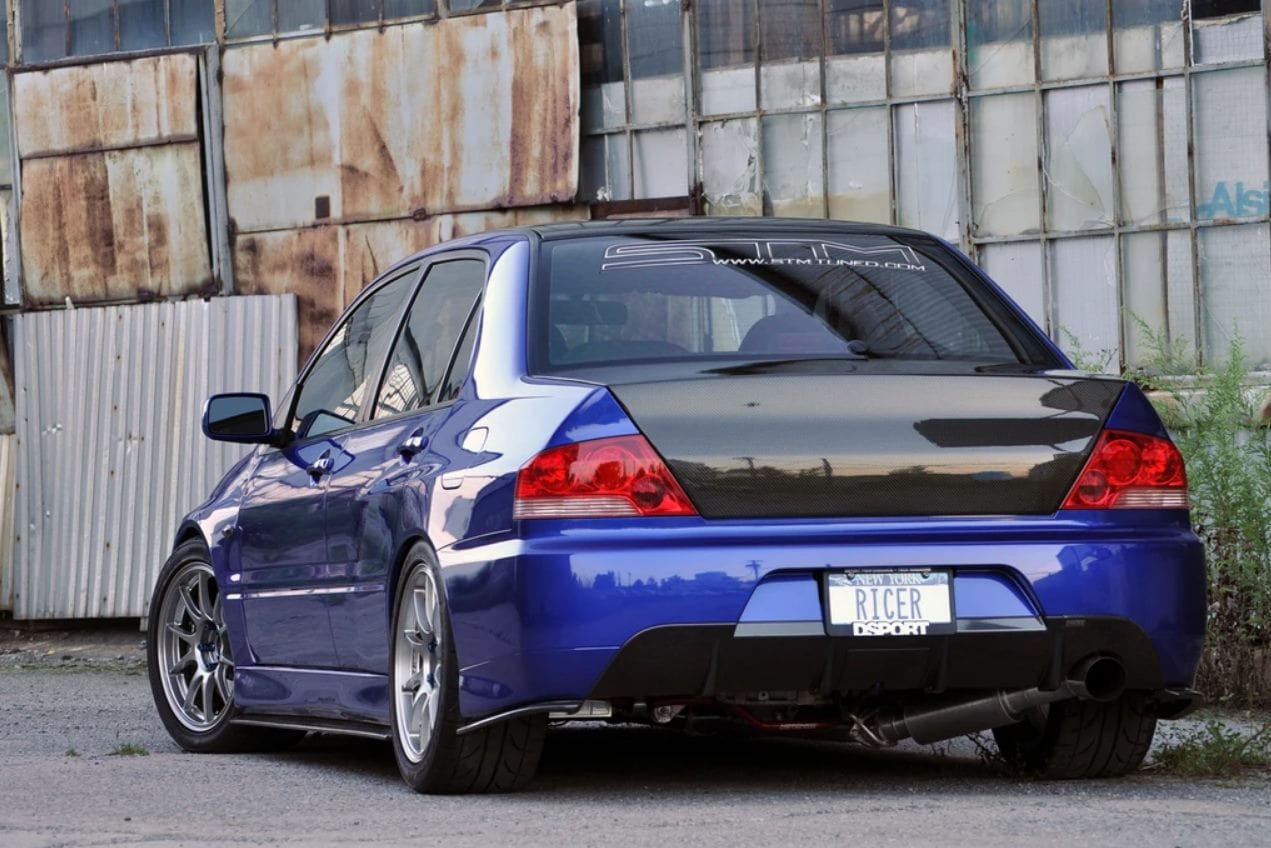 Luxury Sports Pay Total Price Now Luxury Sports Factory OEM Style Carbon Boot Lid For Mitsubishi EVO 7-9 -PP SR