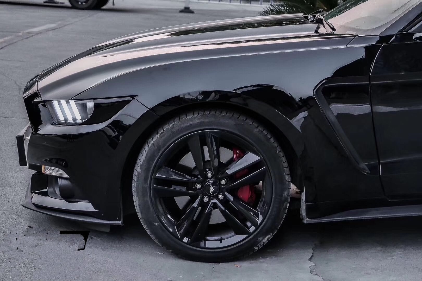 Luxury Sports Pay Total Price Now Luxury Sports GT350 Style Vented Front Fender For Ford Mustang 15-17 -PP SR