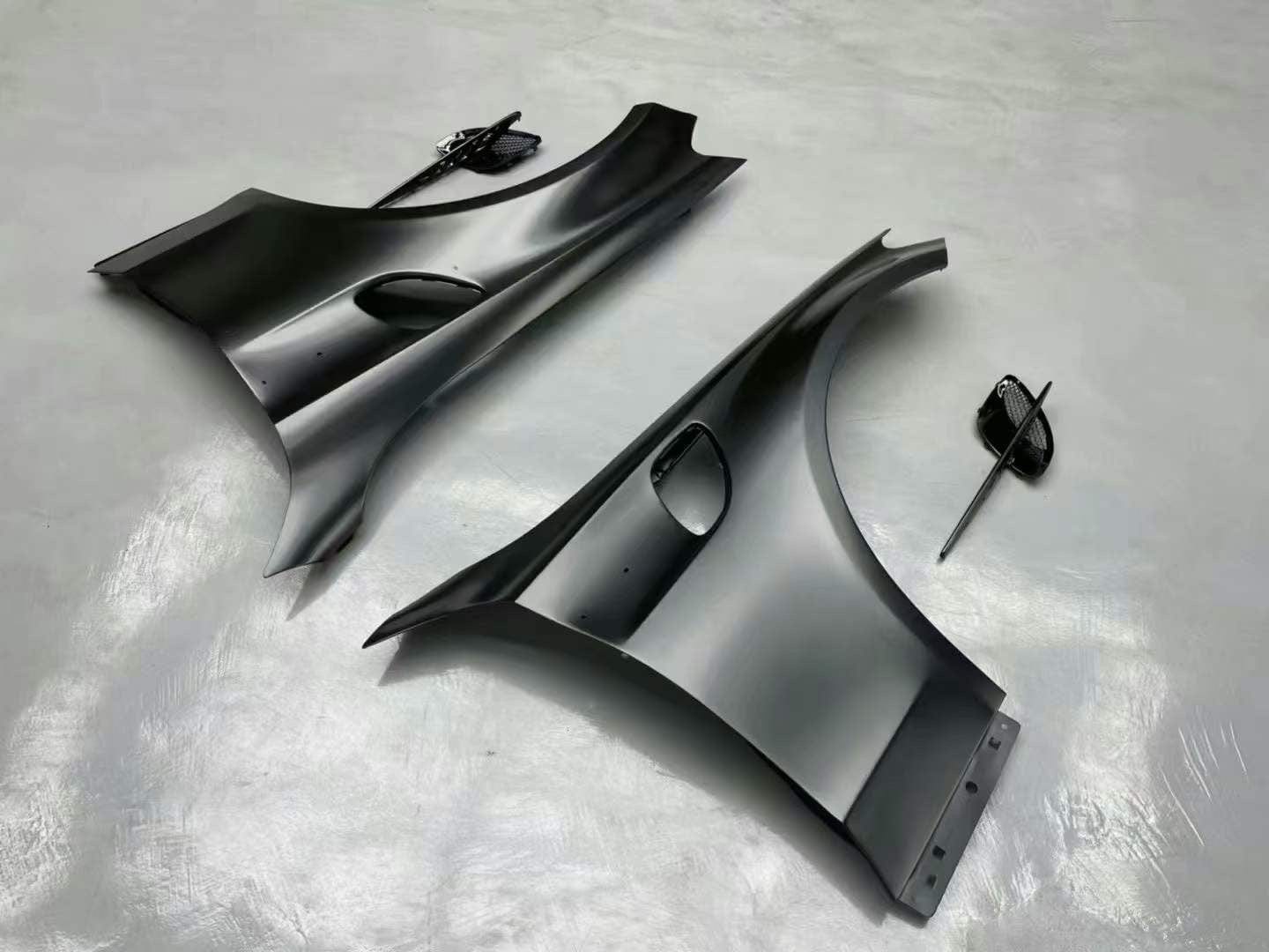 Luxury Sports Pay Total Price Now Luxury Sports GTR Style Vented Front Fender Mercedes Benz W205 C Class 15-21 -PP SR