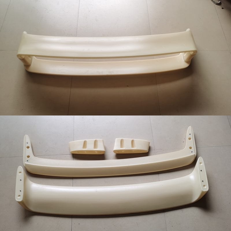 SR M3 Style 4 PCs Rear Spoiler For BMW E36 2DR -PP