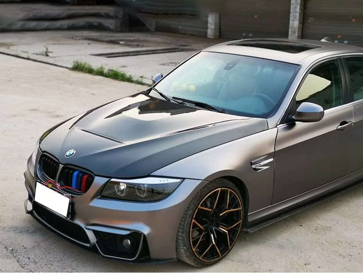 Luxury Sports Pay Total Price Now Luxury Sports M4 Style Front Bumper With Lip For BMW E90 Lci PP -PP SR