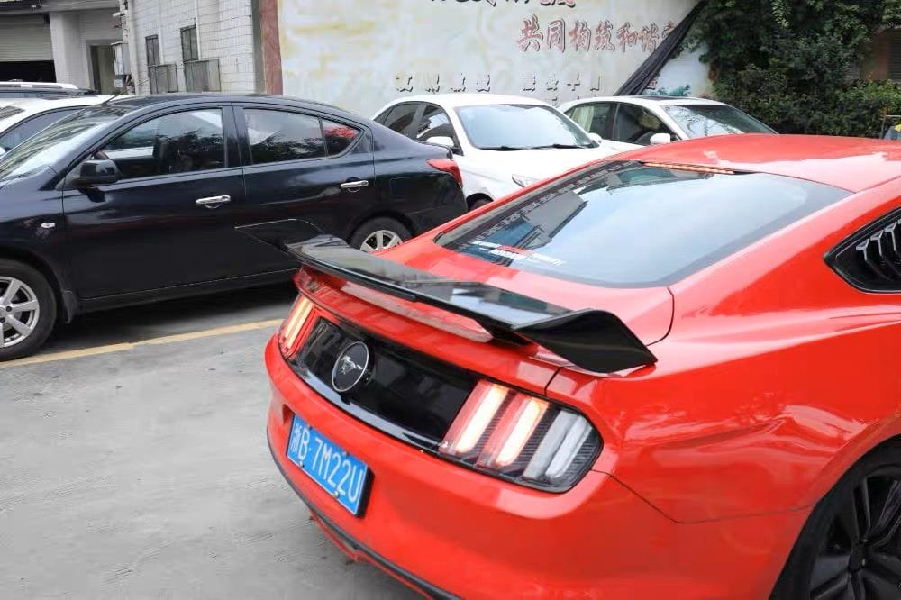 SR MP Style GT Spoiler With High Stop For Ford Mustang -PP