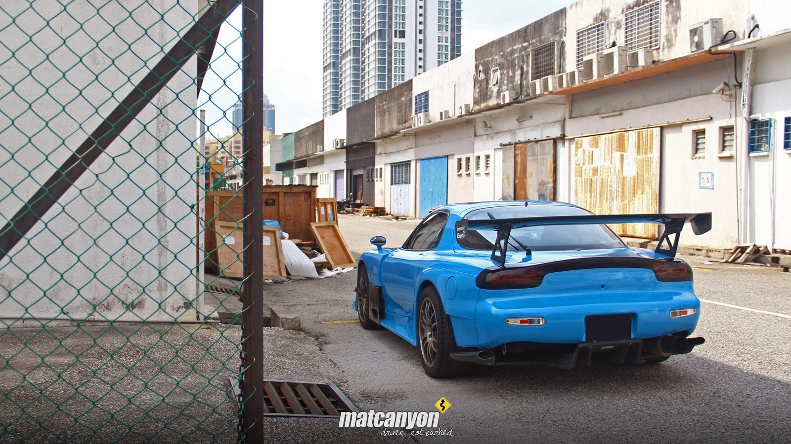 SR RE-GT GT2 Style Spoiler For RX7 FD Carbon-PP
