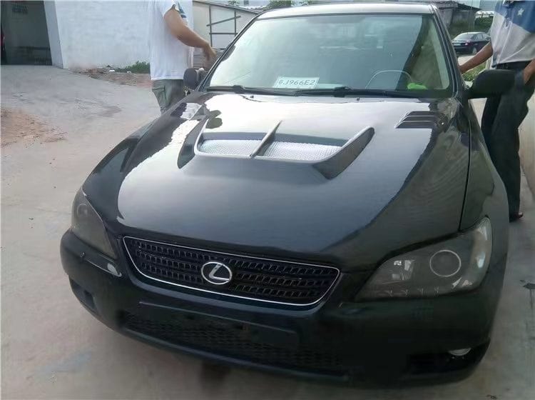 Luxury Sports Pay Total Price Now SR Seibon Style Carbon Bonnet For Toyota Altezza -PP SR