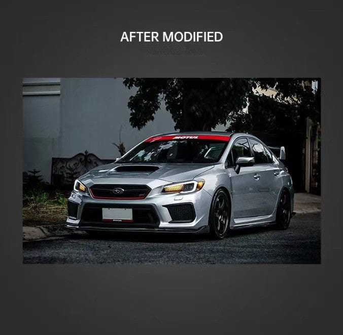 Luxury Sports Pay Total Price Now Luxury Sports Type 1 Style LED Headlights For Subaru WRX STI VAB -PP SR