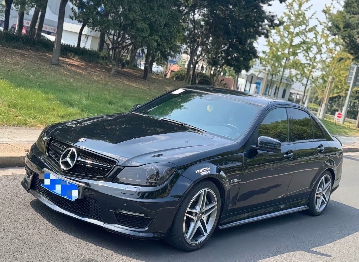 Luxury Sports SR LS C63 Conversion Front Bumper + Grill Mercedes C Class Facelift W204 11-14 -PP SR