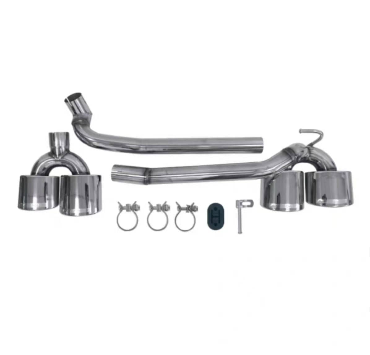 Luxury Sports SR LS C63 Conversion Rear Bumper For Mercedes C Class Facelift W204 11-14 -PP SR