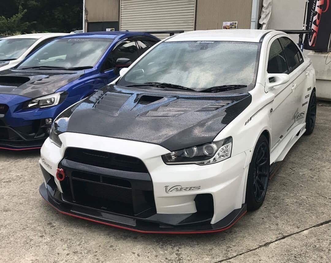 Luxury Sports SR Varis 3 Style Front Bumper and Lip For Mitsubishi EVO X -PP SR