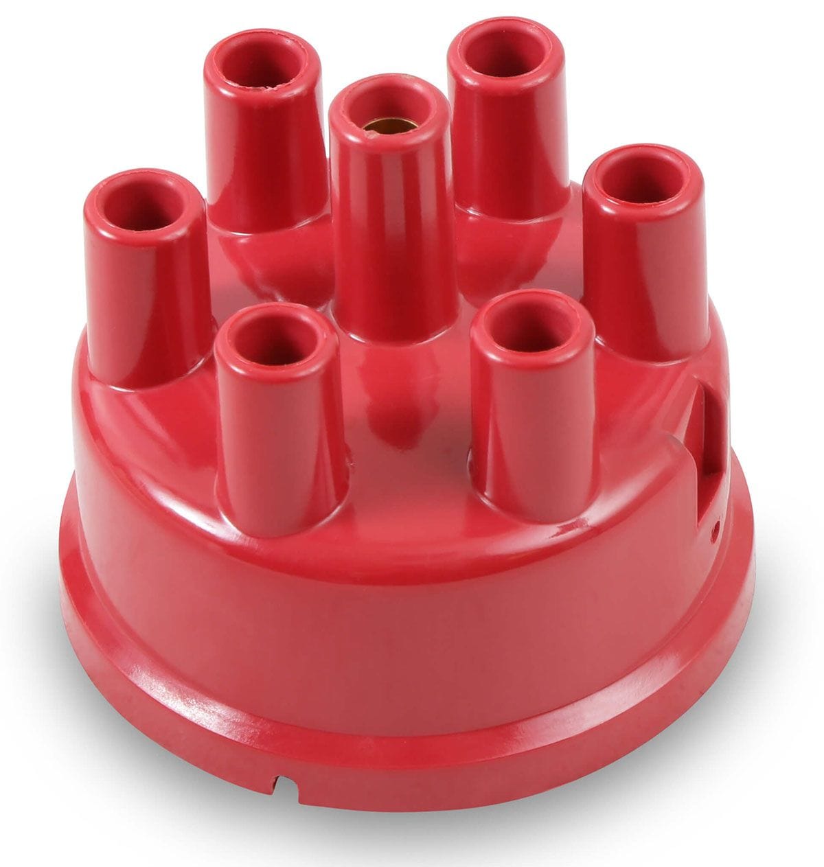 MALLORY Mallory Mallory YL 6 Cyl Red Socket Type Distributor Cap MSD270 SR