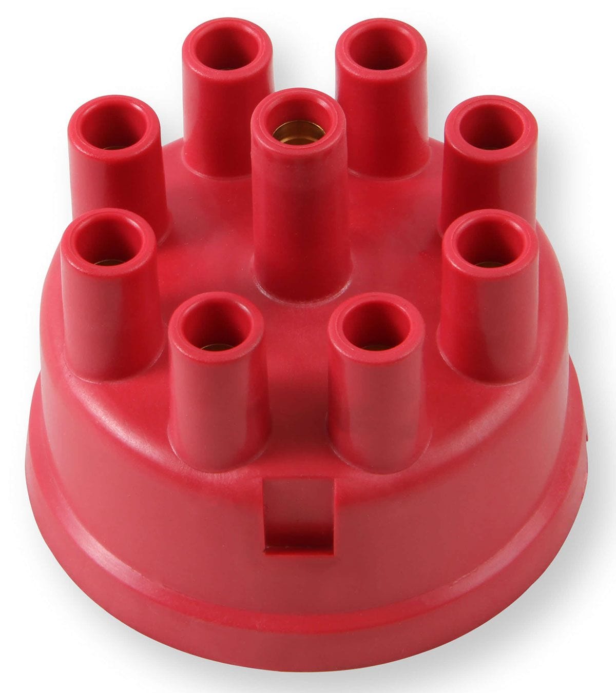 MALLORY Mallory Mallory YL 8 Cyl Red Socket Type Distributor Cap MSD209 SR
